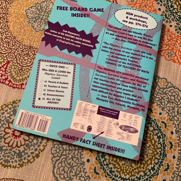 AWESOME HUGE Algebra Survival Guide book - Picture 2 of 5